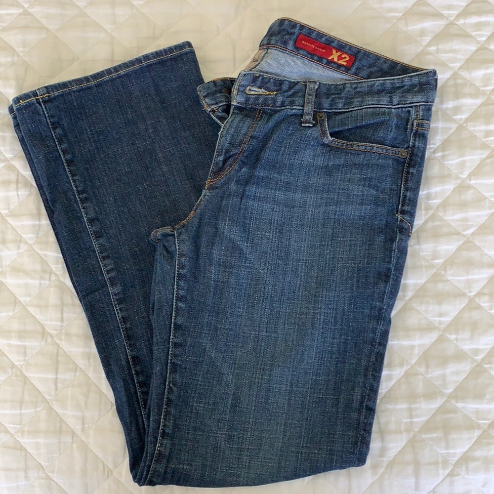 Express bootcut denim jeans